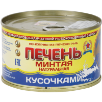 

Печень минтая натуральная (ж/б) 227г
