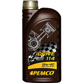 Масло мо­тор­ное «Pemco» iDrive 114 15W-40 CG-4/CF-4/CF/SL, PM114-1, 1 л