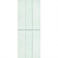 Экран-дверка «Comfort Alumin» Волна, зеленая, 83х200 см