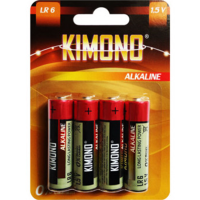 

Батарейка "KIMONO"(Alk,LR06 BL4 АА Mign)