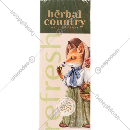 Напиток чайный «Herbal Country» Рефреш, 25 шт по 1.2 г