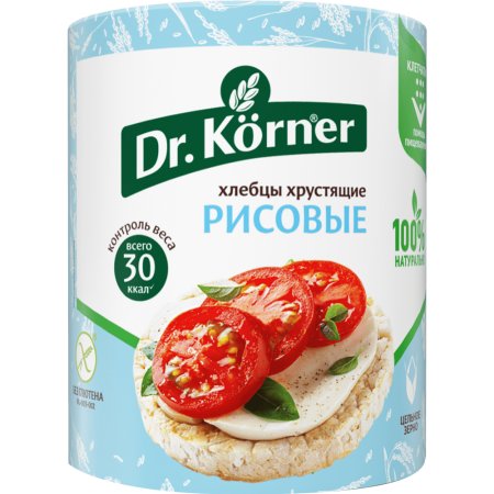 Хлебцы рисовые «Dr.Korner» 100 г