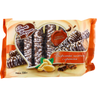 

Вафельные палочки с арахисом , 330 г