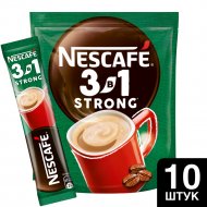Кофейный напиток порционный «Nescafe» крепкий 3 в 1, 10х14.5 г