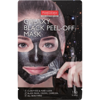 

Маска д/лица"PUREDERM"(черная) 10г