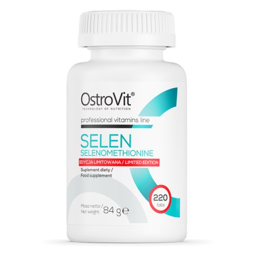 БАД «Ostrovit» Selen Selenomethionine, 220 таблеток