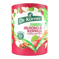 

Хлебцы "Dr.Korner"злак.кокт.ябл.с кор,90