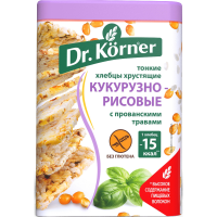

Хлебцы"Dr.Korner" Кукур-рис/прован.травы