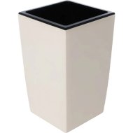 Кашпо «Gardenplast» Жасмин, со вставкой, 65007, бежевый, 16х16х26 см