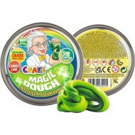 Тесто-пластилин «Craze» Magic Dough, 35245.B, Опыты профессора, зеленое-меняет цвет, 70 г