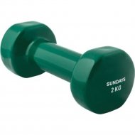 Гантель «Sundays Fitness» IR92005, зеленый, 2 кг