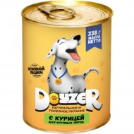 Консервированный корм для собак «Doyzer» с курицей, 338 г