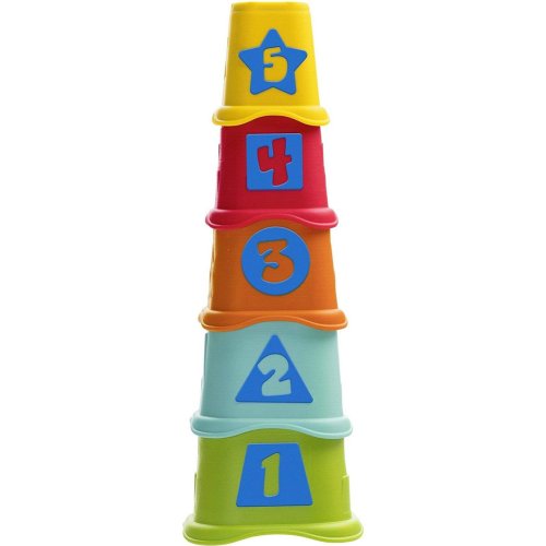Пирамидка «Chicco» Stacking Cups, 2 в 1