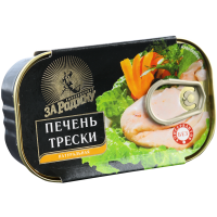 

Печень трески "ЗА РОДИНУ" (натур) 115г