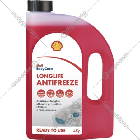 Антифриз «Shell» longlife Ultimate protection, PU74B, 4 кг