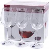 Набор бокалов для вина «Bohemia Crystal» Q9103/350, 6 штук, 350 мл