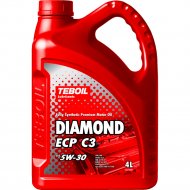 Масло моторное «Teboil» Diamond ECP C3 5W-30, 3453876, 4 л