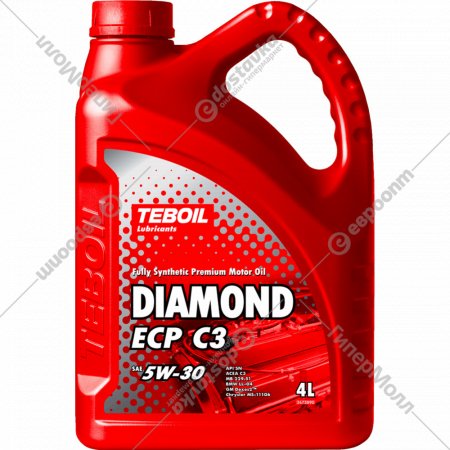 Масло моторное «Teboil» Diamond ECP C3 5W-30, 3453876, 4 л