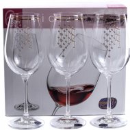 Набор бокалов для вина «Bohemia Crystal» Q9104/450, 6 штук, 450 мл