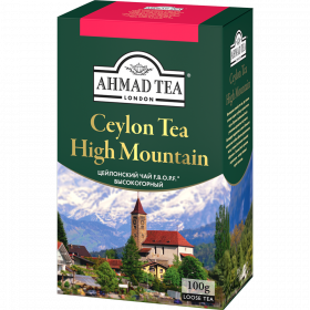 Чай черный «Ahmad Tea» вы­со­ко­гор­ный цей­лон­ский, 100 г