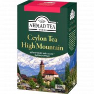 Чай черный «Ahmad Tea» высокогорный цейлонский, 100 г