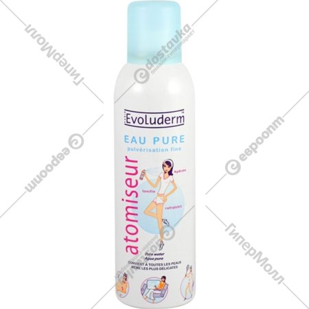 Спрей для лица и тела «Evoluderm» Pure Water Spray Compact Size, 150 мл