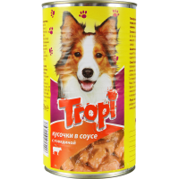 

Корм"TROPI"(взр.собак соус говядин)1250г
