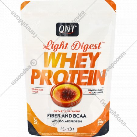 Протеин «QNT» Whey Light Digest, крем-брюле, 500 г