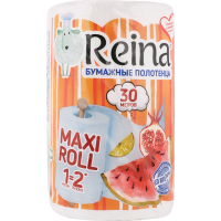 

Бум.полотенца"REINA"(maxi roll 2сл) 1шт