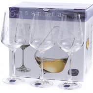 Набор бокалов для вина «Bohemia Crystal» C5995/250, 6 штук, 250 мл