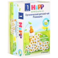 

Органический чай HiPP«Ромашка» 30г, 1мес