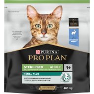 Корм для кошек «Pro Plan» Sterilised Adult Renal Plus, кролик, 400 г