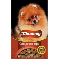 

Корм "CHAMMY"(конс/собак соус говяд) 85г