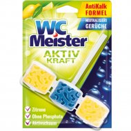 Блок для унитаза «WC Meister» лимон, 50 г
