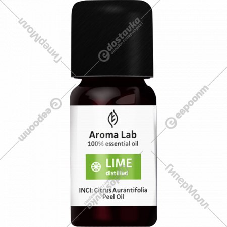 Эфирное масло «Aroma Lab» Лайм дистиллированный, 10 мл