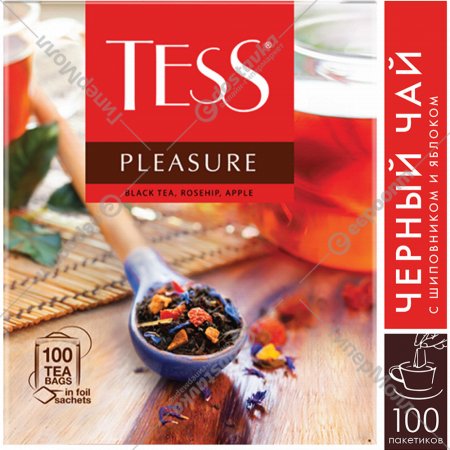 Чай черный «Tess» Pleasure, 100х1.5 г