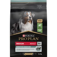 Корм для собак «Pro Plan» Adult Medium Sensetive Digestion, ягненок, 3 кг