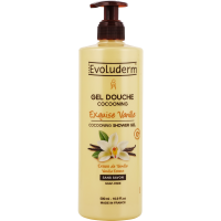 

Гель д/душа "EVOLUDERM" (ваниль) 500мл