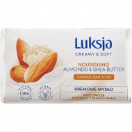 Крем-мыло «Luksja» Almonds & Shea butter, 90 г