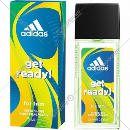 Парфюмированная вода для мужчин «Adidas Get Ready!» 75 мл