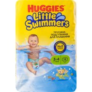 Подгузники-трусики детские Huggies для плавания, р. 3-4, 13 шт