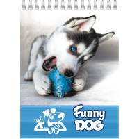 

Блокнот"FUNNY PUPPY"(40 л. 4718)