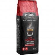 Кофе в зернах «Must» Ground coffee beans arabica, 250 г