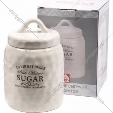 Банка для сыпучих продуктов «Home Line» Sugar, HC21A48-S, 700 мл