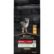 Корм для щенков «Pro Plan» Puppy Medium Healthy Start, курица, 12 кг