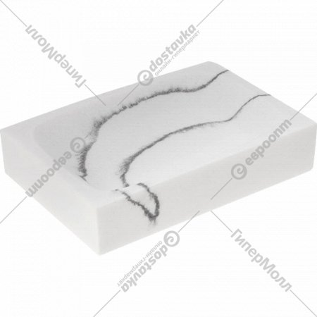 Мыльница «Perfecto Linea» Marble, 35-000004, белый