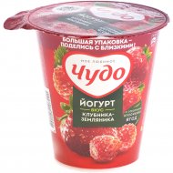 Йогурт питьевой «Чудо» клубника-земляника, 2%, 290 г