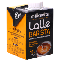 

Сливки ул/паст"LATTE BARISTA"(10%)500г