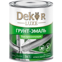 

Грунт-эмаль"DEKOR"(3в1,синий)0.9кг