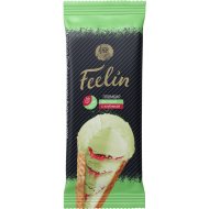Мороженое «Feelin» с ароматом фисташки и наполнителем клубника, 70 г